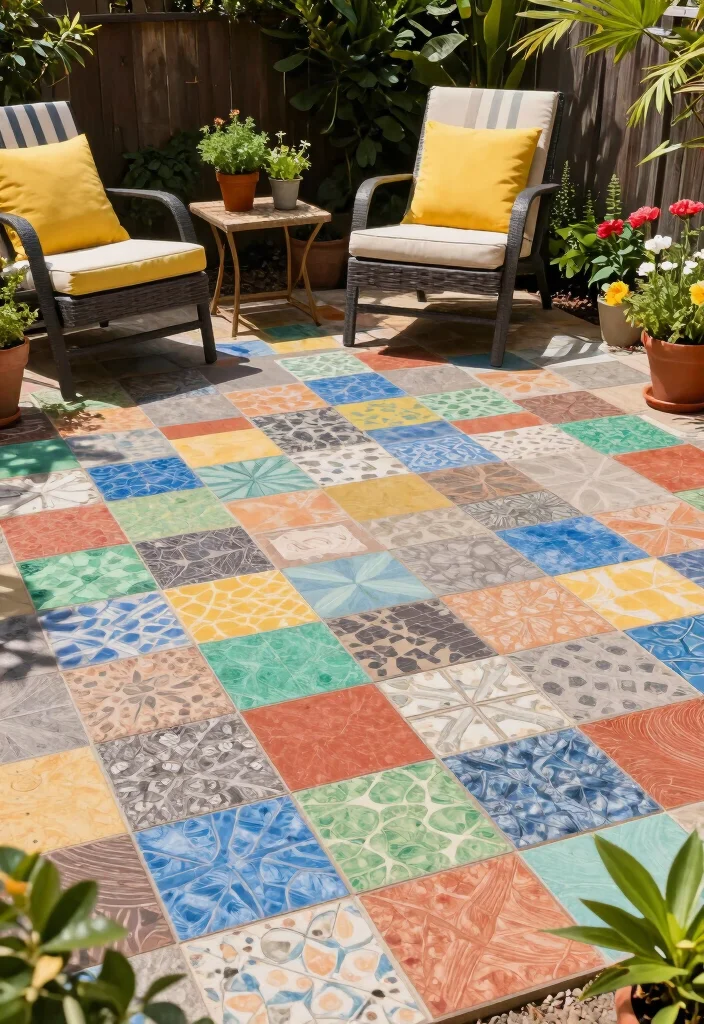 10 Backyard Deck Ideas to Extend Your Living Space Outside 4. Biodegradable Deck Tiles 0