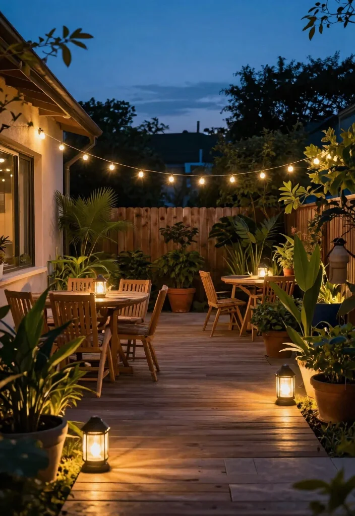 10 Backyard Deck Ideas to Extend Your Living Space Outside 5. Solar Powered Deck Lighting 0