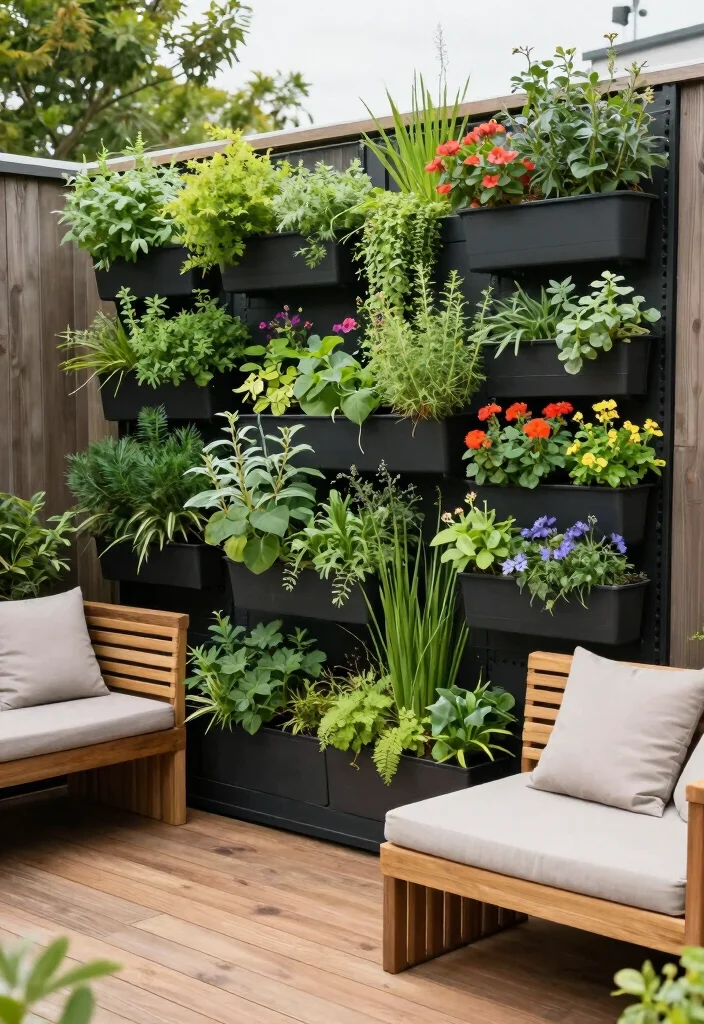 10 Backyard Deck Ideas to Extend Your Living Space Outside 6. Vertical Gardens 0