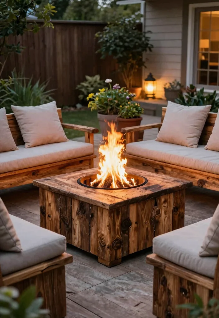 10 Backyard Deck Ideas to Extend Your Living Space Outside 9. Sustainable Fire Pit 0