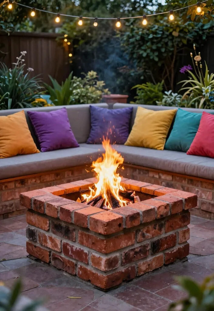 10 Backyard Fire Pit Ideas for Cozy Nights and Gatherings 25 10 Backyard Fire Pit Ideas for Cozy Nights and Gatherings 5. DIY Brick Fire Pit 0