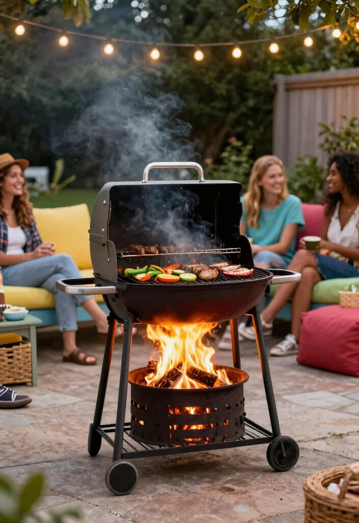 10 Backyard Fire Pit Ideas for Cozy Nights and Gatherings 38 10 Backyard Fire Pit Ideas for Cozy Nights and Gatherings 8. Fire Pit with Grill Feature 0