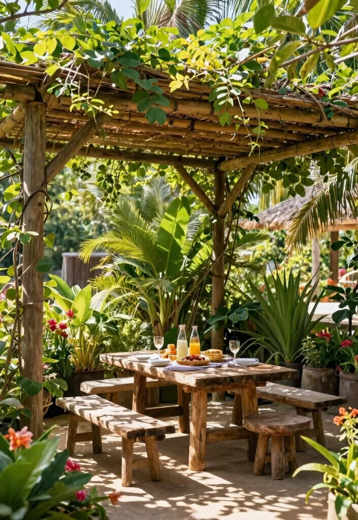 10 Backyard Shade Ideas to Stay Cool and Comfortable 2 10 Backyard Shade Ideas to Stay Cool and Comfortable 2. Natural Bamboo Structures 0