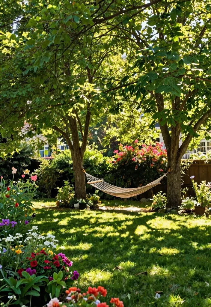 10 Backyard Shade Ideas to Stay Cool and Comfortable 3 10 Backyard Shade Ideas to Stay Cool and Comfortable 3. Lush Greenery as a Natural Canopy 0