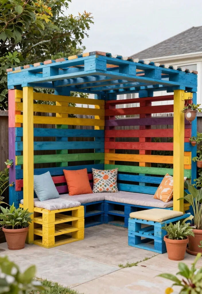 10 Backyard Shade Ideas to Stay Cool and Comfortable 14 10 Backyard Shade Ideas to Stay Cool and Comfortable 4. DIY Pallet Shade Structures 0