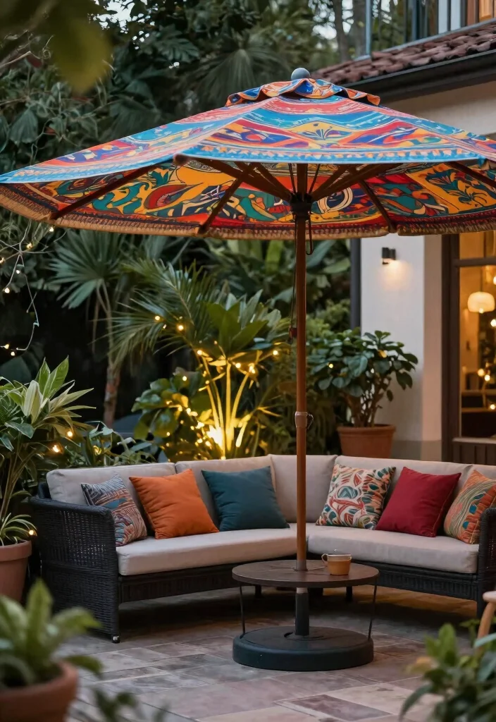 10 Backyard Shade Ideas to Stay Cool and Comfortable 49 10 Backyard Shade Ideas to Stay Cool and Comfortable 9. Stylish Outdoor Umbrellas 0