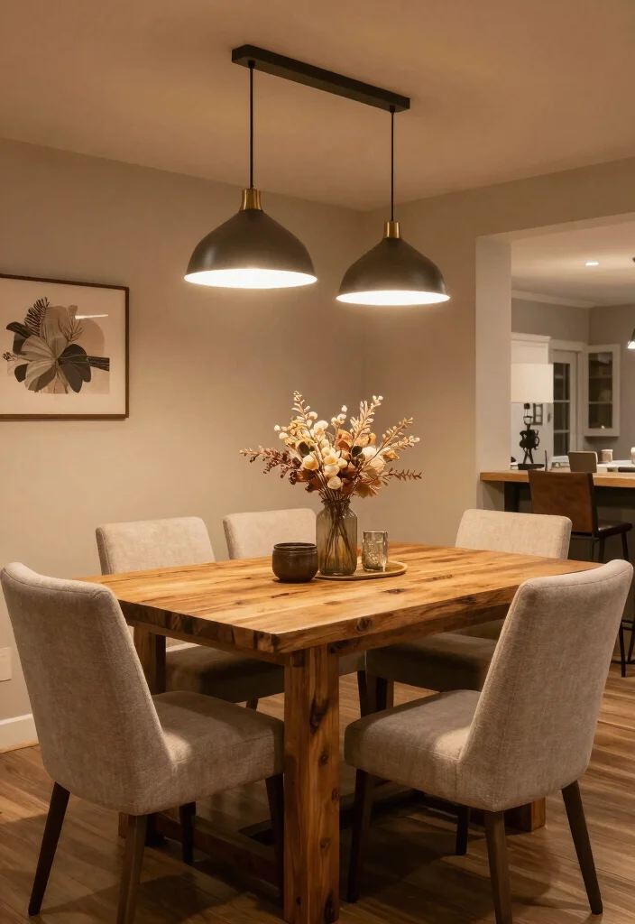 10 Basement Family Room Ideas for Everyday Use 10. Inviting Family Dining Area 0