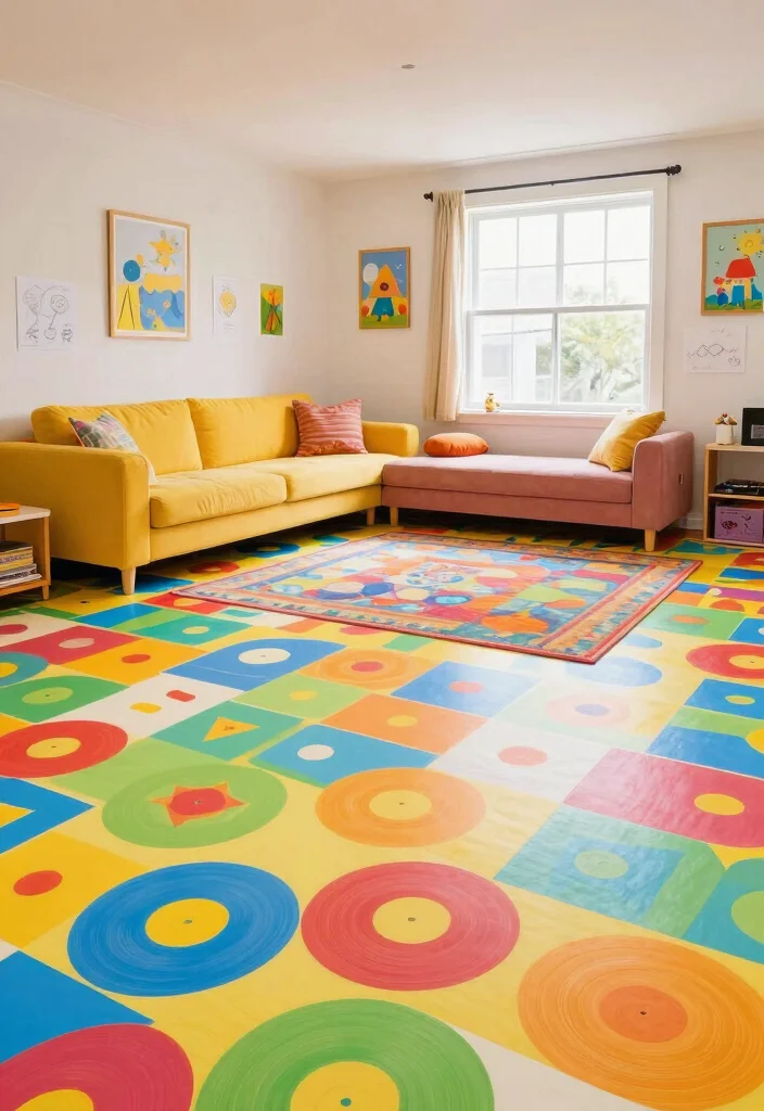 10 Basement Floor Ideas for Comfort and Durability 4. Vinyl Flooring for Ultimate Flexibility 0