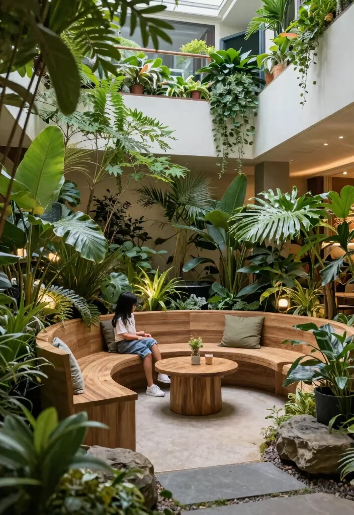 10 Basement Game Room Ideas for Family Fun 8. Indoor Garden Retreat 0