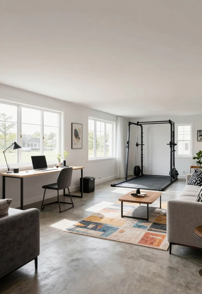 10 Basement Remodel Ideas to Increase Home Value 7. Opt for an Open Concept Layout 0