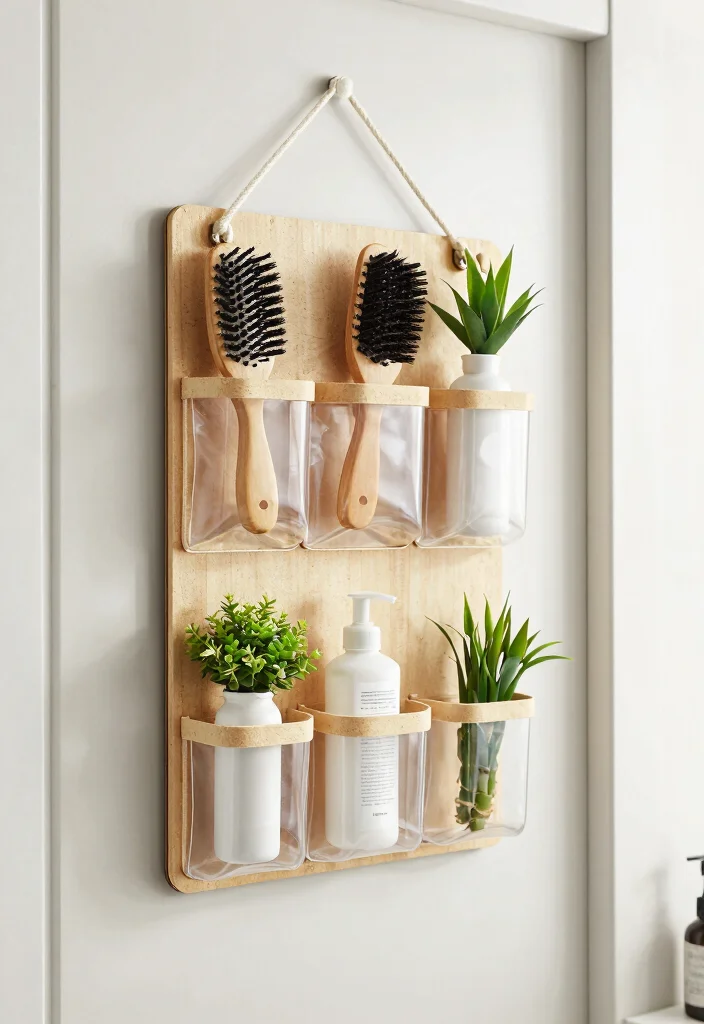 10 Bathroom Organization Ideas for Small and Large Spaces 7. Hanging Organizers 0