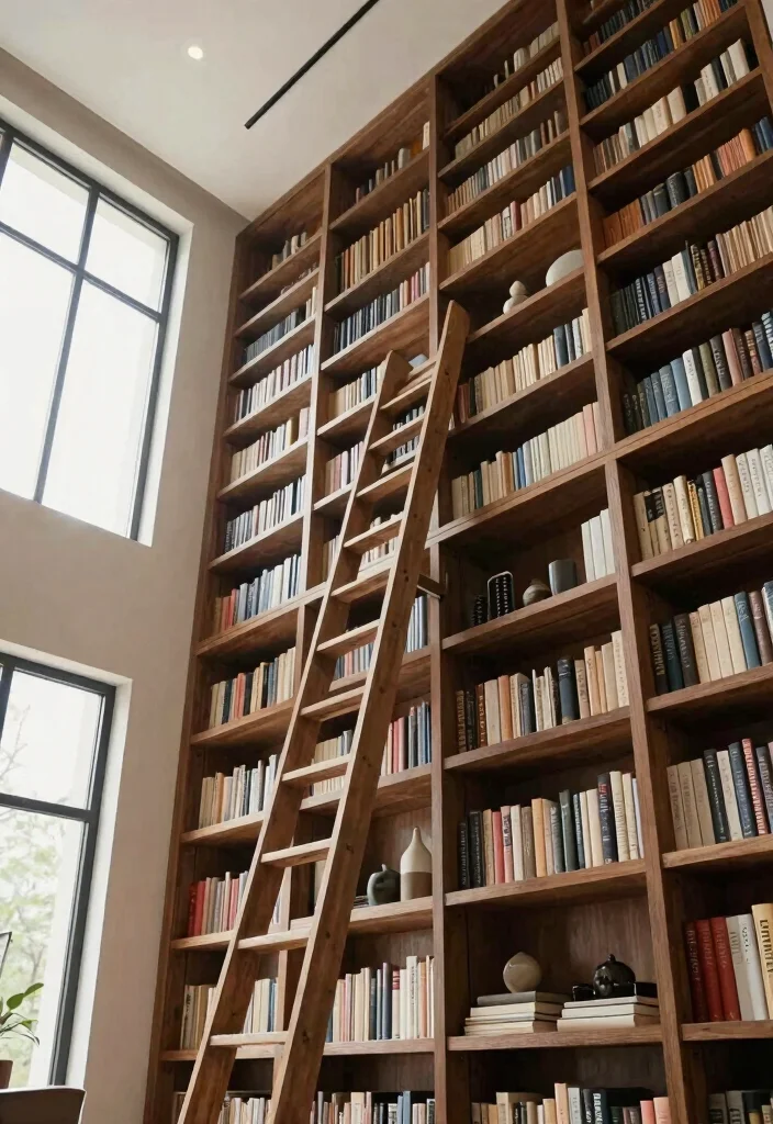 10 Bookshelf Organization Ideas for Style and Function 8. Use Vertical Space Wisely 0
