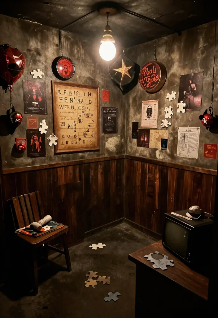 10 Cool Basement Ideas for Game Rooms and Hangouts 60 10 Cool Basement Ideas for Game Rooms and Hangouts 10. Themed Escape Room 0