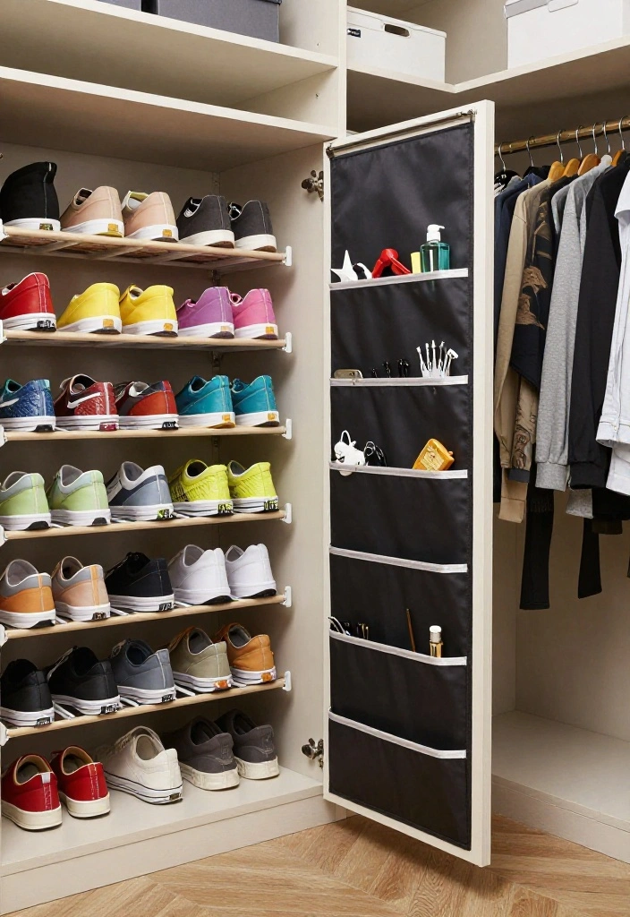 10 Simple Organization Ideas for Every Room 35 10 Simple Organization Ideas for Every Room 5. Closet Door Organizers 0