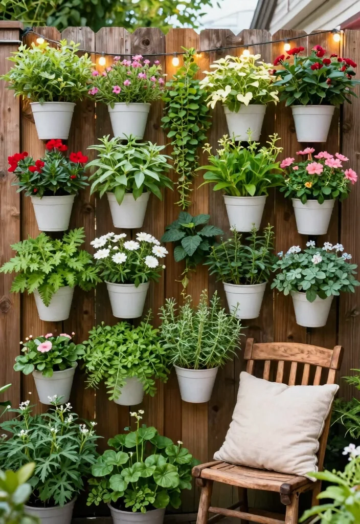 10 Tiny Backyard Ideas That Maximize Space and Comfort 1. Vertical Garden Magic 0