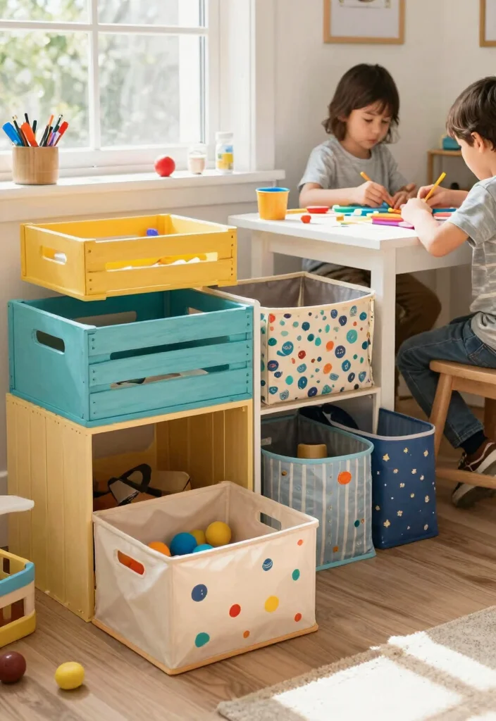 10 Toy Organization Ideas for Kid Friendly Homes 10. DIY Toy Storage Solutions 0