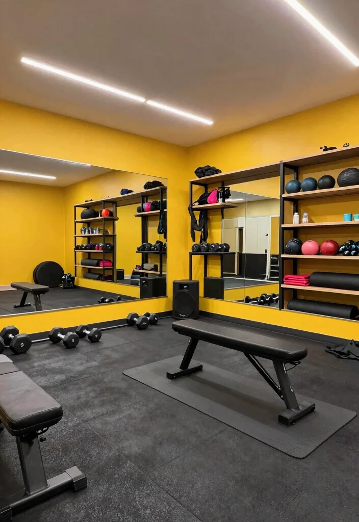 10 Unfinished Basement Ideas to Plan Your Future Remodel 23 10 Unfinished Basement Ideas to Plan Your Future Remodel 3. Establish a Home Gym 0