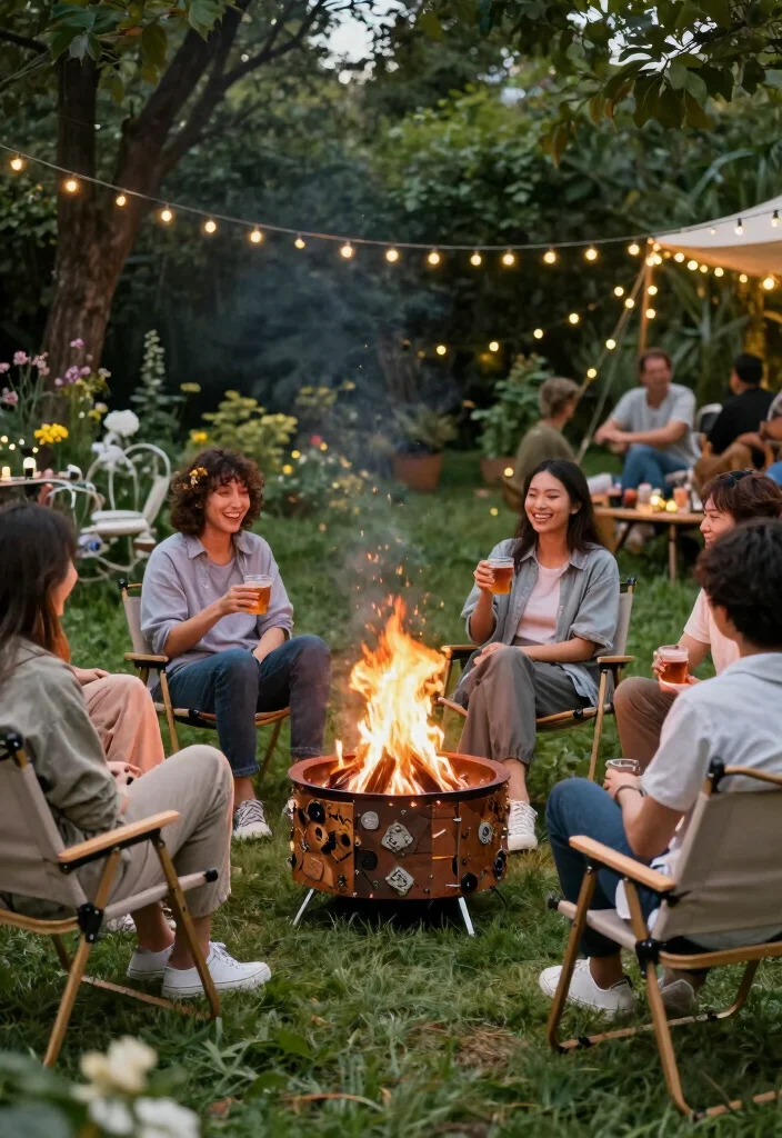 12 Backyard Fire Pit Ideas for Easy Entertaining Outdoors 50 12 Backyard Fire Pit Ideas for Easy Entertaining Outdoors 10. Portable Fire Pit 0