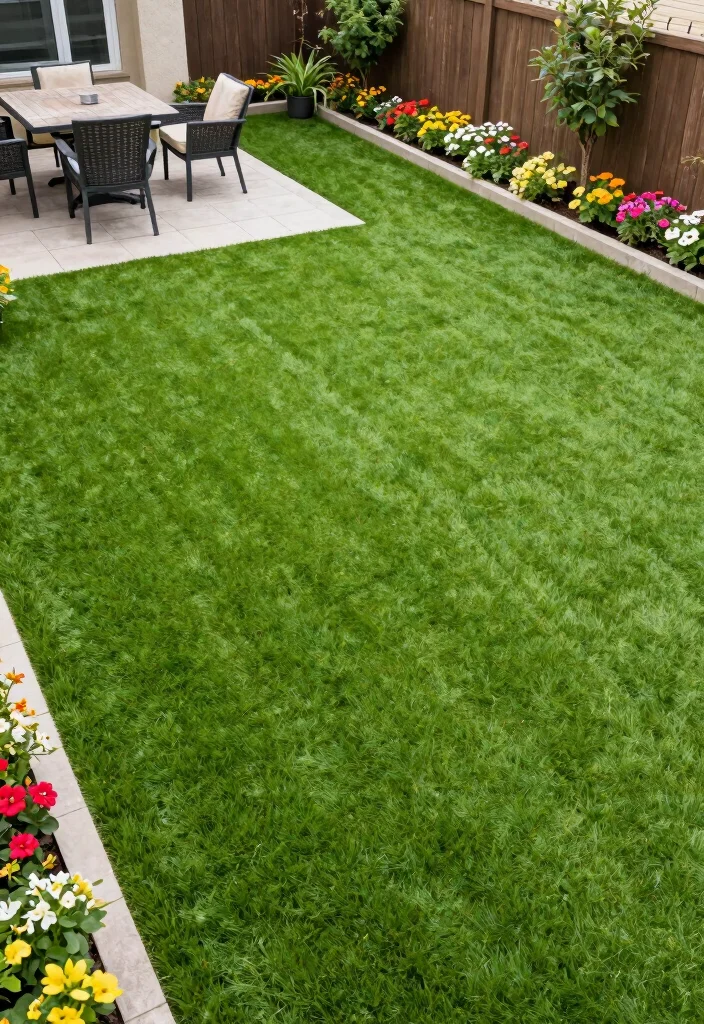 12 Backyard Hardscape Ideas for Low Maintenance Design 6. Artificial Turf 0