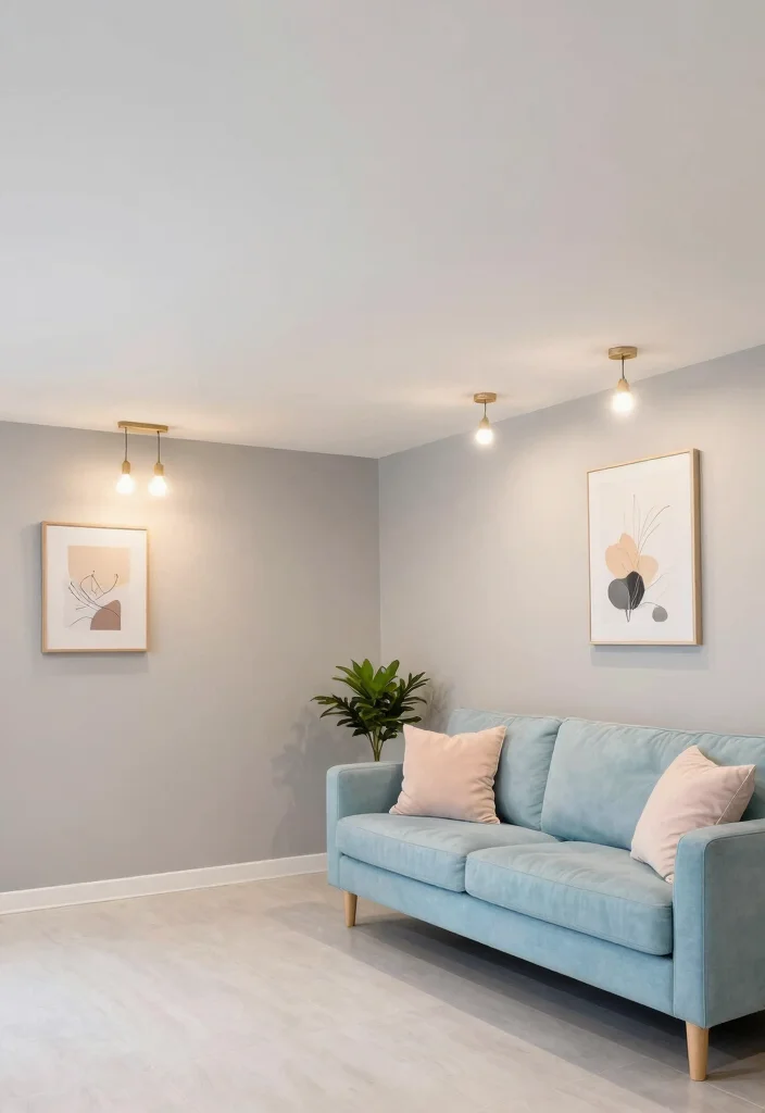 12 Basement Ceiling Ideas to Improve Height and Lighting 15 12 Basement Ceiling Ideas to Improve Height and Lighting 5. Opt for Light Colors 0