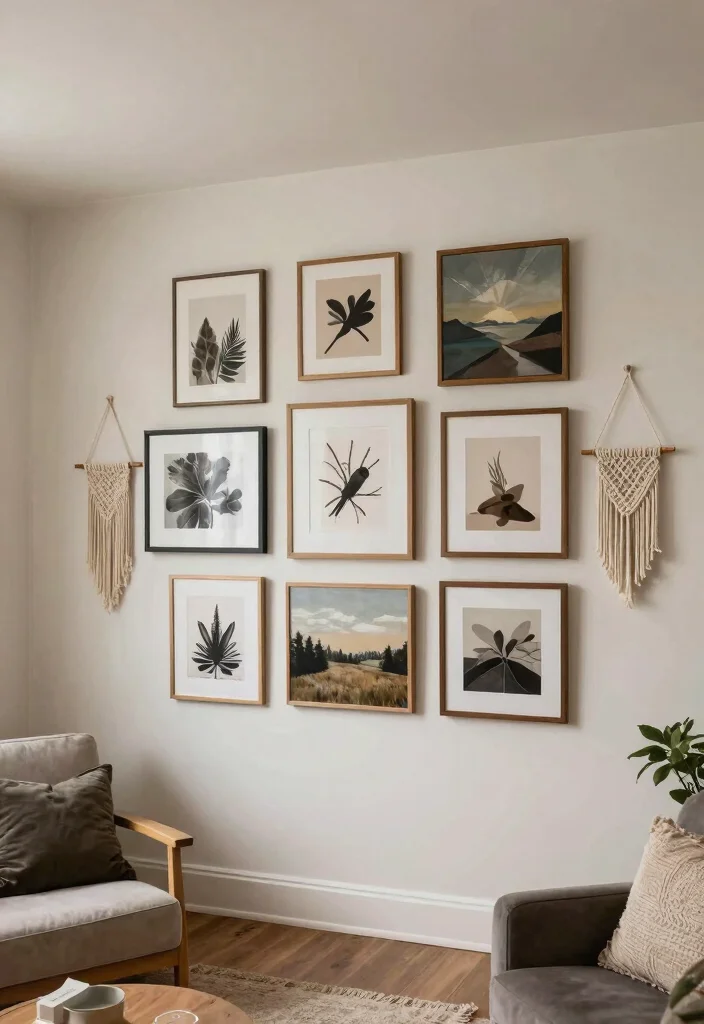 12 Basement Decorating Ideas for a Finished Look 7. Use Wall Art to Define Your Style 0