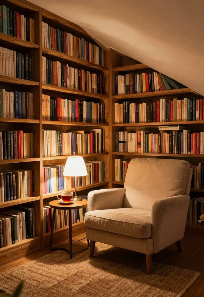 12 Basement Room Ideas for Flexible Living Spaces 12. Home Library 0