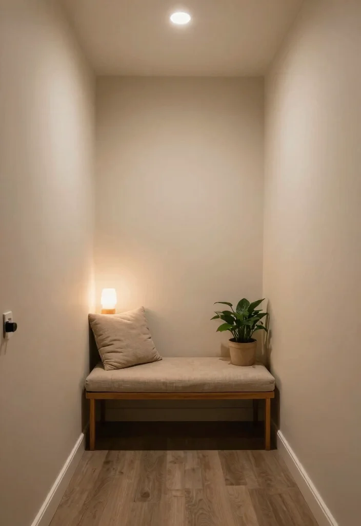 12 Basement Stairwell Ideas to Brighten Dark Spaces 11. Cozy Seating Nook 0