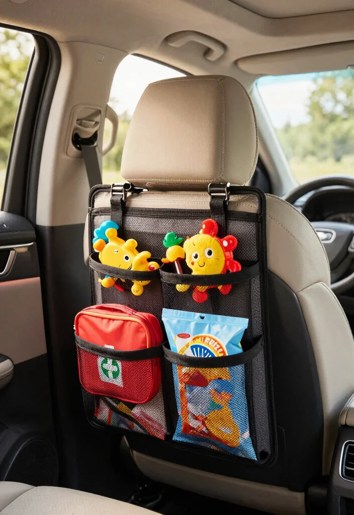 12 Car Organization Ideas for Everyday Essentials 27 12 Car Organization Ideas for Everyday Essentials 7. Over the Door Organizers 0