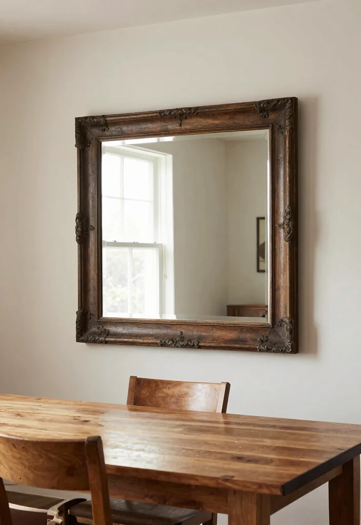 12 Dining Wall Decor Ideas for Elegant Interiors 7. Mirrors as Decor 0