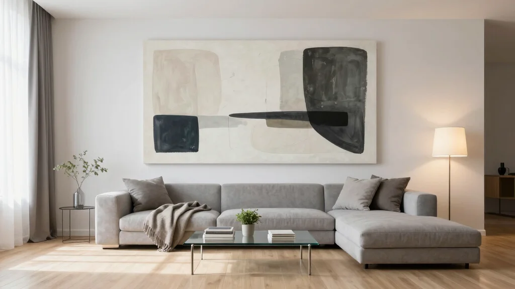 12 Large Living Room Wall Decor Ideas That Balance Space