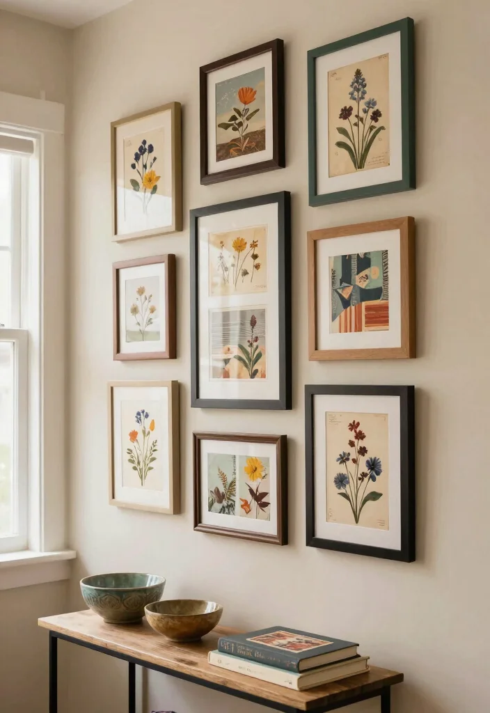 12 Large Wall Decor Ideas for Statement Interiors 50 12 Large Wall Decor Ideas for Statement Interiors 10. Unique Framed Collections 0