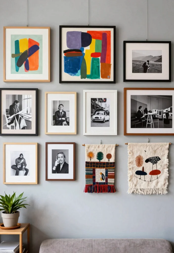 12 Large Wall Decor Ideas for Statement Interiors 14 12 Large Wall Decor Ideas for Statement Interiors 4. Gallery Wall Collections 0