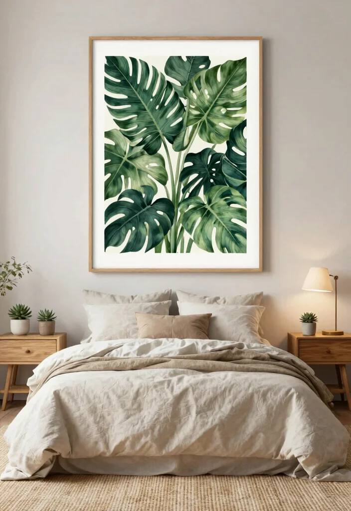 12 Large Wall Decor Ideas for Statement Interiors 37 12 Large Wall Decor Ideas for Statement Interiors 7. Nature Inspired Art 0