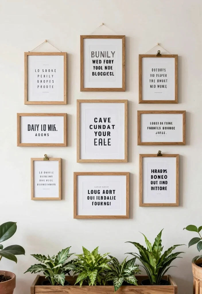 12 Living Room Wall Decor Ideas for a Finished Look 59 12 Living Room Wall Decor Ideas for a Finished Look 11. Inspirational Quote Wall Art 0