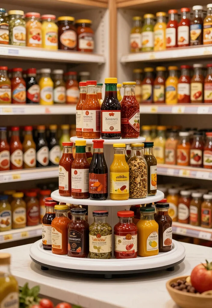 12 Pantry Organization Ideas for Easy Meal Prep 3. Lazy Susan for Easy Access 0