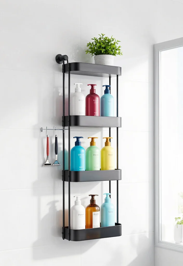 12 Shower Organization Ideas for Daily Convenience 1. Multi Tiered Shower Caddy 0
