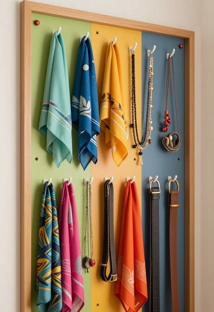 12 Small Closet Organization Ideas That Save Space 2. Hang a Pegboard 0