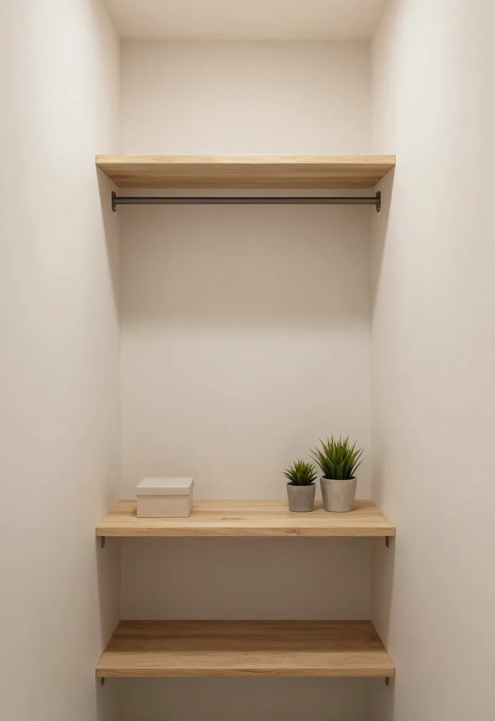 12 Small Closet Organization Ideas for Bedroom Clothing Storage 50 12 Small Closet Organization Ideas for Bedroom Clothing Storage 10. Embrace Minimalist Decor 0