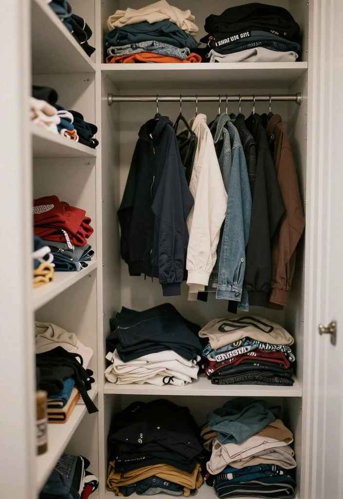 12 Small Closet Organization Ideas for Bedroom Clothing Storage 62 12 Small Closet Organization Ideas for Bedroom Clothing Storage 12. Regularly Declutter 0