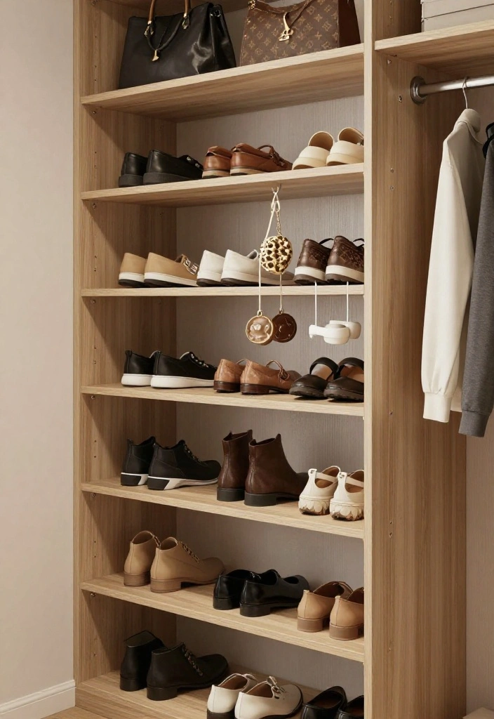 12 Small Closet Organization Ideas for Bedroom Clothing Storage 2 12 Small Closet Organization Ideas for Bedroom Clothing Storage 2. Implement Vertical Storage 0