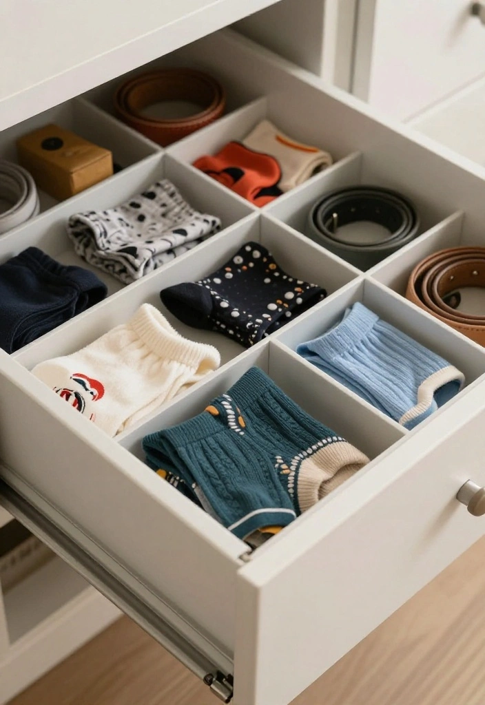12 Small Closet Organization Ideas for Bedroom Clothing Storage 14 12 Small Closet Organization Ideas for Bedroom Clothing Storage 4. Use Drawer Dividers 0