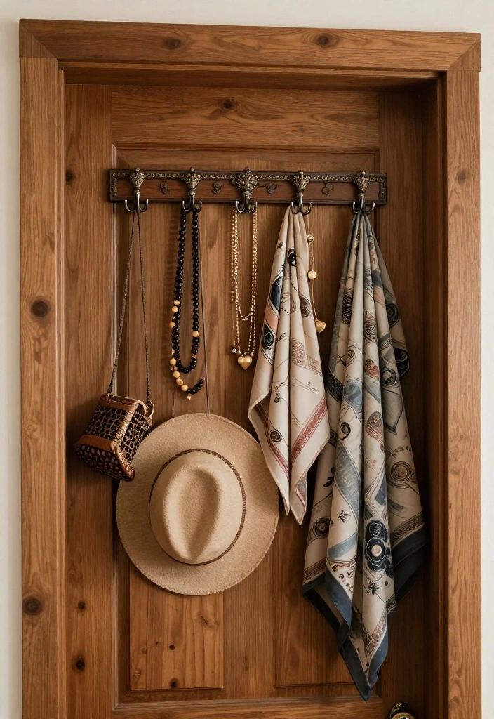 12 Small Closet Organization Ideas for Bedroom Clothing Storage 25 12 Small Closet Organization Ideas for Bedroom Clothing Storage 5. Add Hooks for Accessories 0