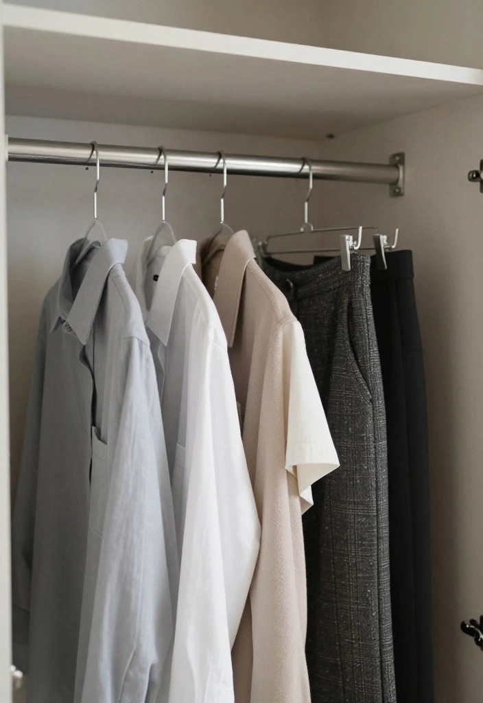 12 Small Closet Organization Ideas for Bedroom Clothing Storage 49 12 Small Closet Organization Ideas for Bedroom Clothing Storage 9. Install a Multi Tiered Rod 0