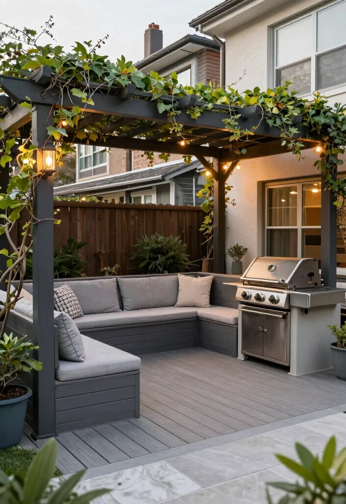 12 Townhouse Backyard Ideas That Feel Private and Functional 11. Creative Decks and Patios 0