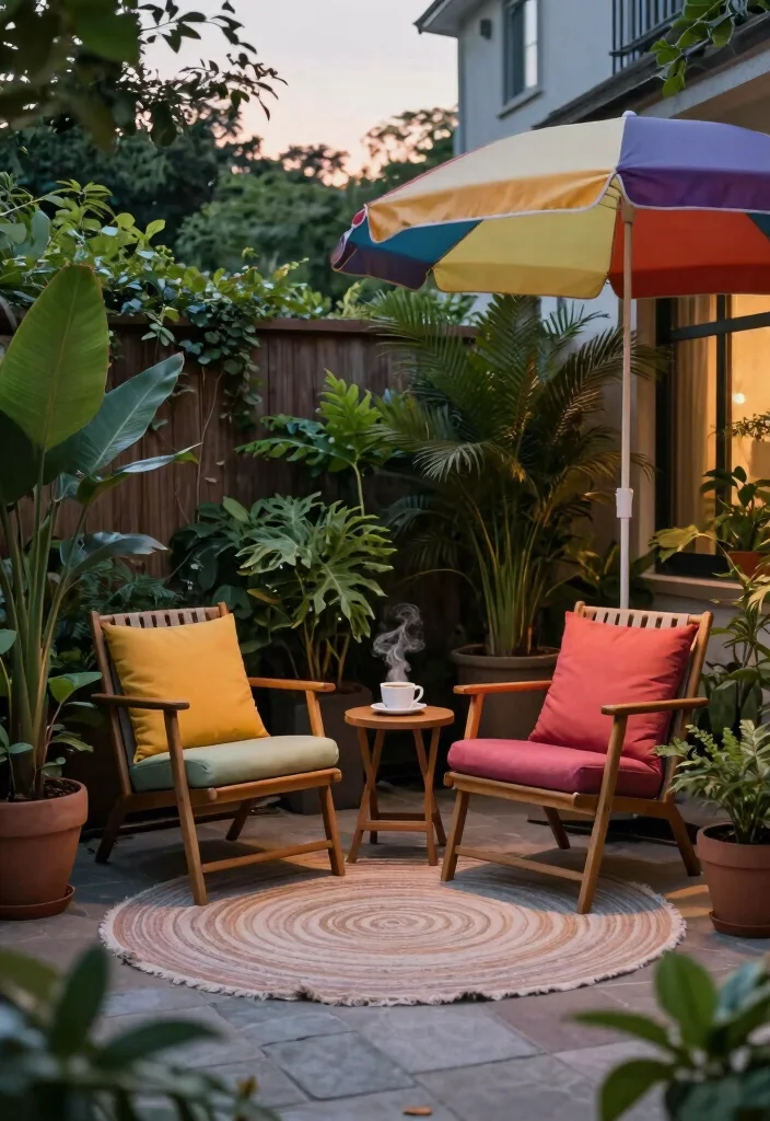12 Townhouse Backyard Ideas That Feel Private and Functional 2. Cozy Nooks for Relaxation 0
