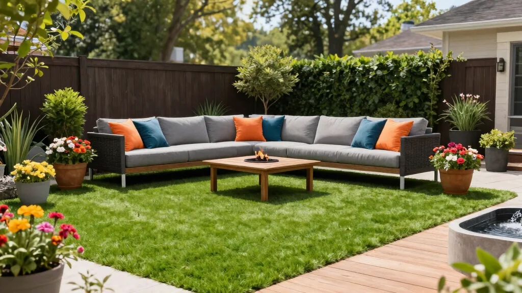 12 Turf Backyard Ideas for Low Maintenance Green Spaces