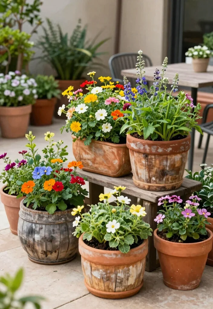 14 Backyard Patio Ideas for Comfortable Everyday Outdoor Living 38 14 Backyard Patio Ideas for Comfortable Everyday Outdoor Living 8. Sustainable Planters 0