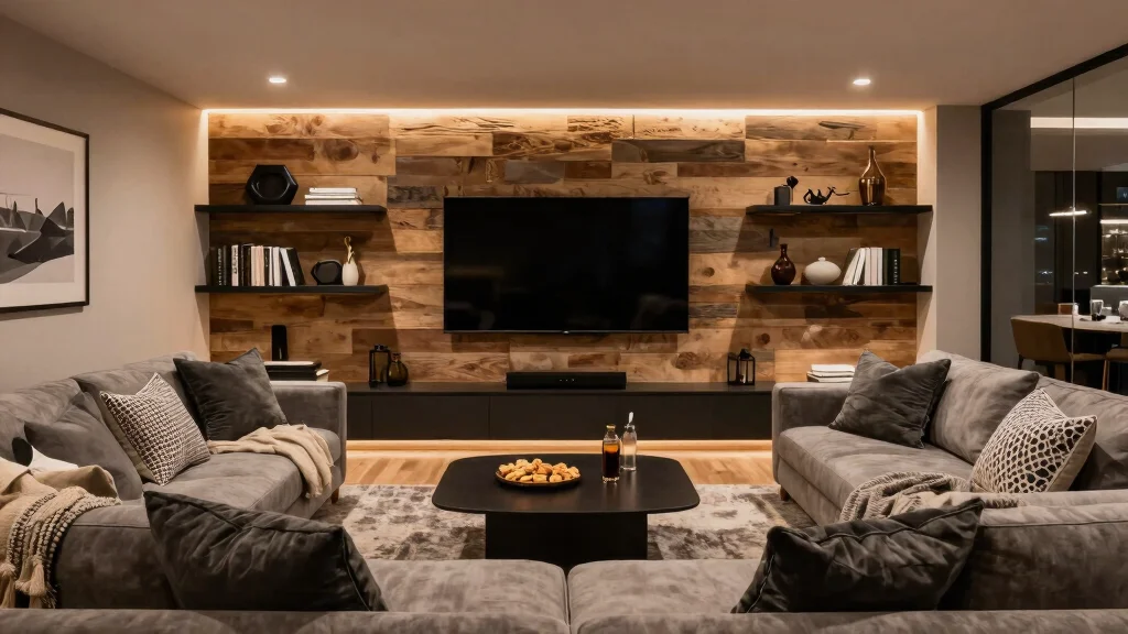 14 Basement TV Wall Ideas for Home Entertainment
