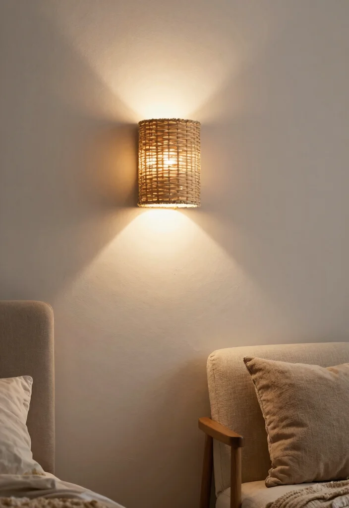 14 Bohemian Wall Decor Ideas for Bedroom Styling 64 14 Bohemian Wall Decor Ideas for Bedroom Styling 14. Statement Lighting as Decor 0