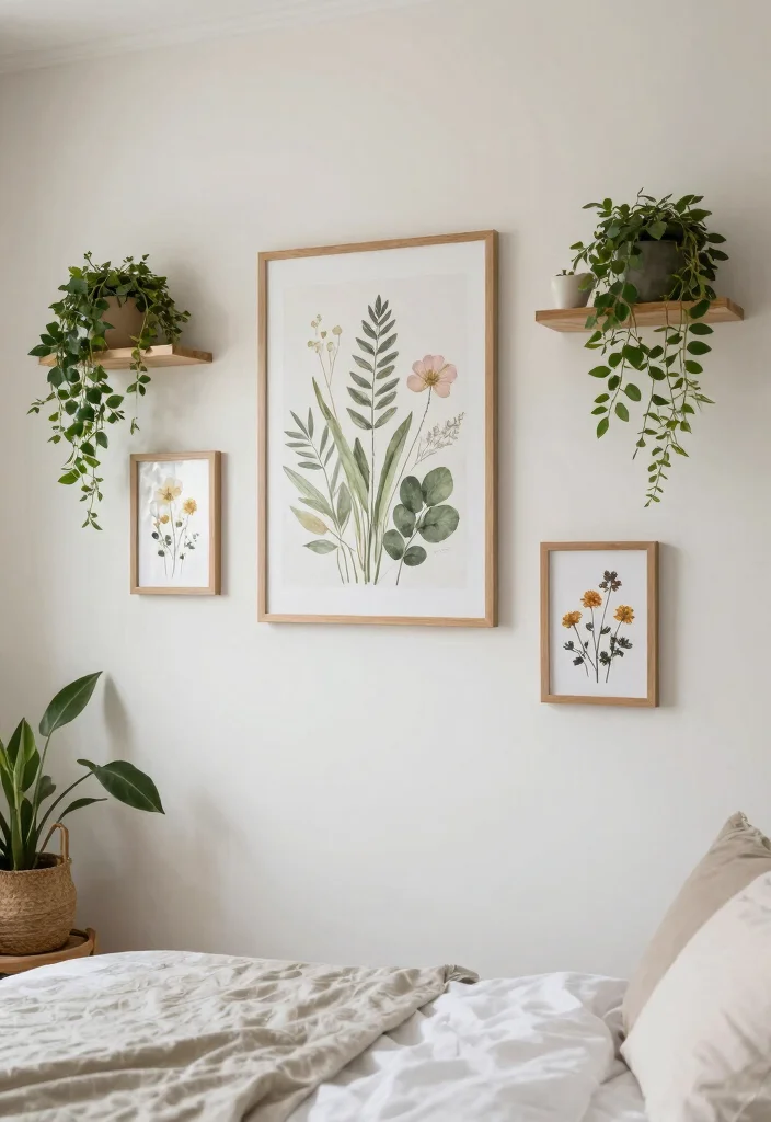 14 Bohemian Wall Decor Ideas for Bedroom Styling 3 14 Bohemian Wall Decor Ideas for Bedroom Styling 3. Nature Inspired Wall Decor 0